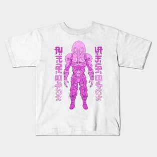 Pink Kaiju Fighter Kids T-Shirt